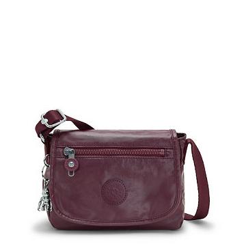 Kipling Sabian Metallic Crossbody Mini Tassen Bordeaux | NL 1864YX